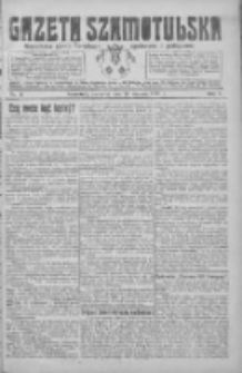 Gazeta Szamotulska: niezależne pismo narodowe, społeczne i polityczne 1926.01.28 R.5 Nr11