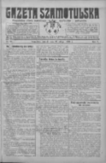 Gazeta Szamotulska: niezależne pismo narodowe, społeczne i polityczne 1926.02.23 R.5 Nr22