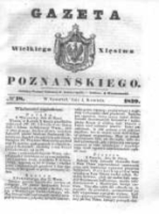 Gazeta Wielkiego Xięstwa Poznańskiego 1839.04.04 Nr78