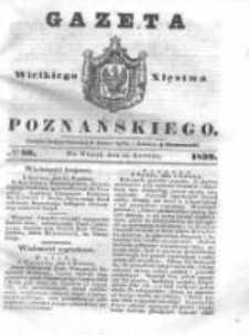 Gazeta Wielkiego Xięstwa Poznańskiego 1839.04.16 Nr88