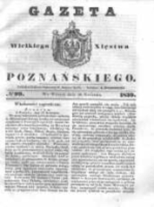 Gazeta Wielkiego Xięstwa Poznańskiego 1839.04.30 Nr99
