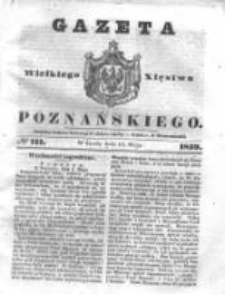 Gazeta Wielkiego Xięstwa Poznańskiego 1839.05.15 Nr111