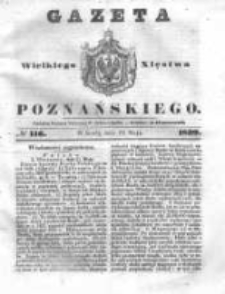 Gazeta Wielkiego Xięstwa Poznańskiego 1839.05.22 Nr116