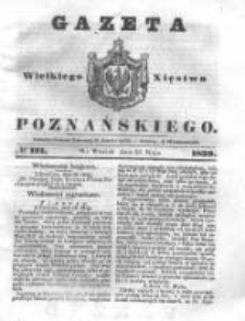 Gazeta Wielkiego Xięstwa Poznańskiego 1839.05.28 Nr121