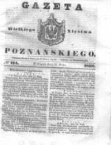 Gazeta Wielkiego Xięstwa Poznańskiego 1839.05.31 Nr124
