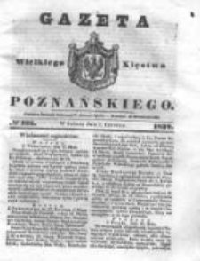 Gazeta Wielkiego Xięstwa Poznańskiego 1839.06.01 Nr125