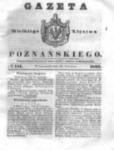 Gazeta Wielkiego Xięstwa Poznańskiego 1839.06.20 Nr141