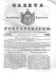 Gazeta Wielkiego Xięstwa Poznańskiego 1839.06.22 Nr143