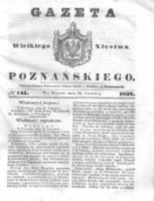 Gazeta Wielkiego Xięstwa Poznańskiego 1839.06.25 Nr145