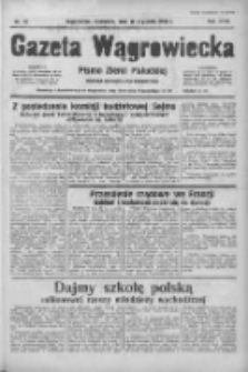 Gazeta Wągrowiecka: pismo ziemi pałuckiej 1938.01.16 R.18 Nr12
