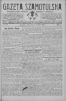 Gazeta Szamotulska: niezależne pismo narodowe, społeczne i polityczne 1926.09.11 R.5 Nr105