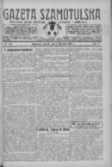 Gazeta Szamotulska: niezależne pismo narodowe, społeczne i polityczne 1926.11.09 R.5 Nr129