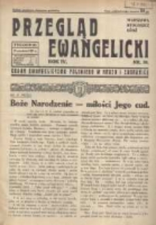Przegląd Ewangelicki: organ ewangelizmu polskiego w kraju i zagranicą 1937.12.25 R.4 Nr38