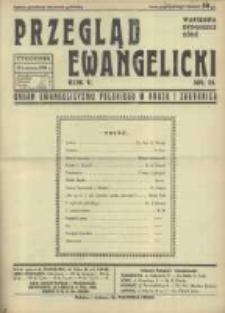 Przegląd Ewangelicki: organ ewangelizmu polskiego w kraju i zagranicą 1938.04.10 R.5 Nr15
