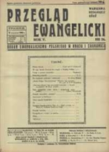 Przegląd Ewangelicki: organ ewangelizmu polskiego w kraju i zagranicą 1938.06.26 R.5 Nr26