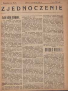 Zjednoczenie Narodowe: dodatek 1918.06.02 R.1 Nr6