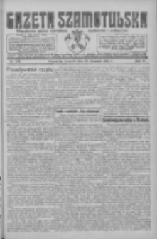 Gazeta Szamotulska: niezależne pismo narodowe, społeczne i polityczne 1925.11.19 R.4 Nr136