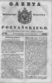 Gazeta Wielkiego Xięstwa Poznańskiego 1845.01.27 Nr22