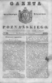 Gazeta Wielkiego Xięstwa Poznańskiego 1845.02.18 Nr41