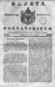 Gazeta Wielkiego Xięstwa Poznańskiego 1845.02.21 Nr44