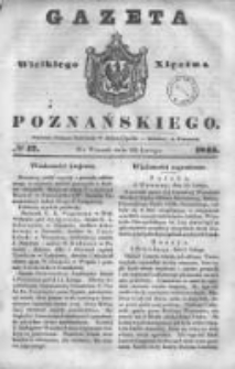 Gazeta Wielkiego Xięstwa Poznańskiego 1845.02.25 Nr47