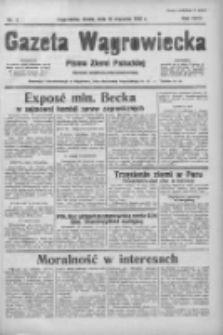 Gazeta Wągrowiecka: pismo ziemi pałuckiej 1938.01.12 R.18 Nr8