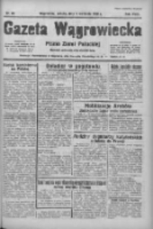Gazeta Wągrowiecka: pismo ziemi pałuckiej 1938.04.09 R.18 Nr82