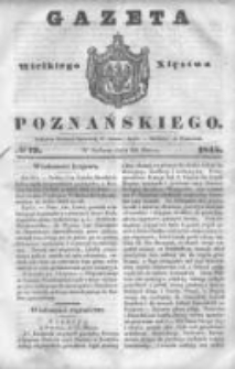 Gazeta Wielkiego Xięstwa Poznańskiego 1845.03.29 Nr73