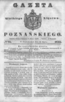 Gazeta Wielkiego Xięstwa Poznańskiego 1845.03.31 Nr74