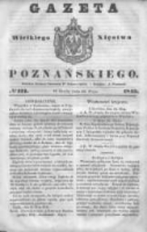 Gazeta Wielkiego Xięstwa Poznańskiego 1845.05.28 Nr121