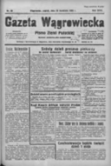 Gazeta Wągrowiecka: pismo ziemi pałuckiej 1938.04.29 R.18 Nr98