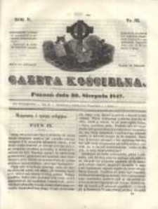 Gazeta Kościelna 1847.08.30 R.5 Nr35