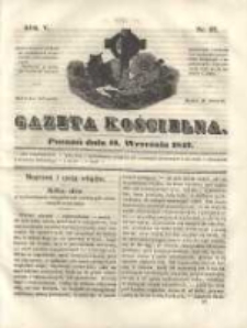 Gazeta Kościelna 1847.09.13 R.5 Nr37
