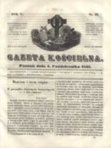 Gazeta Kościelna 1847.10.04 R.5 Nr40