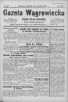Gazeta Wągrowiecka: pismo ziemi pałuckiej 1938.08.18 R.18 Nr187