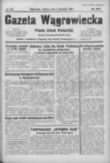 Gazeta Wągrowiecka: pismo ziemi pałuckiej 1938.09.06 R.18 Nr203
