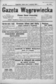 Gazeta Wągrowiecka: pismo ziemi pałuckiej 1938.09.07 R.18 Nr204