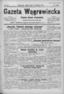 Gazeta Wągrowiecka: pismo ziemi pałuckiej 1938.09.17 R.18 Nr213