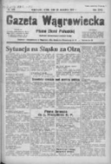 Gazeta Wągrowiecka: pismo ziemi pałuckiej 1938.09.28 R.18 Nr222