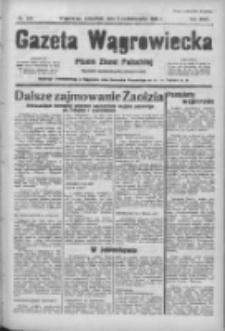 Gazeta Wągrowiecka: pismo ziemi pałuckiej 1938.10.06 R.18 Nr229