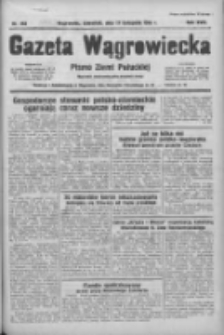 Gazeta Wągrowiecka: pismo ziemi pałuckiej 1938.11.17 R.18 Nr263