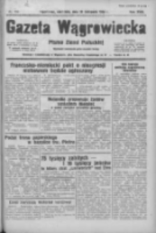 Gazeta Wągrowiecka: pismo ziemi pałuckiej 1938.11.20 R.18 Nr266