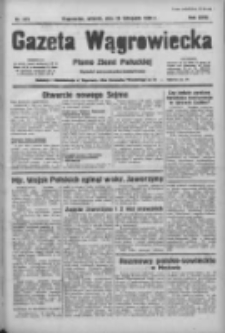 Gazeta Wągrowiecka: pismo ziemi pałuckiej 1938.11.29 R.18 Nr273