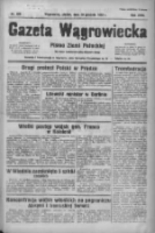 Gazeta Wągrowiecka: pismo ziemi pałuckiej 1938.12.30 R.18 Nr298