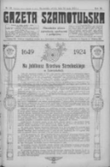 Gazeta Szamotulska: niezależne pismo narodowe, społeczne i polityczne 1924.05.24 R.3 Nr62