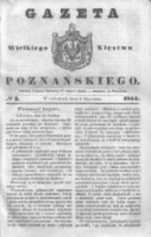 Gazeta Wielkiego Xięstwa Poznańskiego 1844.01.04 Nr3