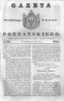 Gazeta Wielkiego Xięstwa Poznańskiego 1844.02.10 Nr35