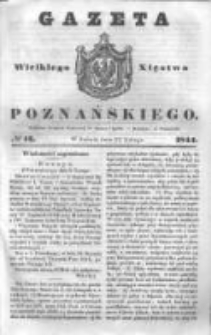 Gazeta Wielkiego Xięstwa Poznańskiego 1844.02.17 Nr41