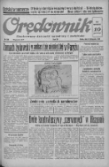 Orędownik: ilustrowany dziennik narodowy i katolicki 1938.11.09 R.68 Nr258