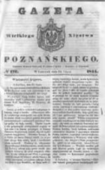Gazeta Wielkiego Xięstwa Poznańskiego 1844.07.25 Nr172